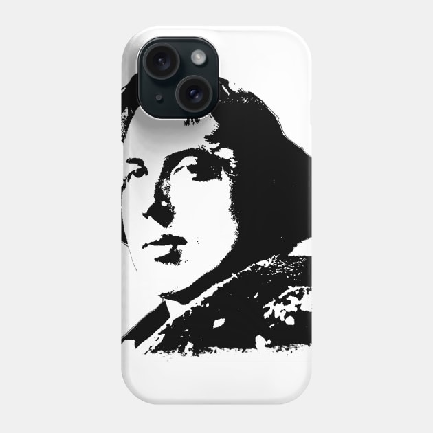 Oscar Wilde Portrait Phone Case by phatvo