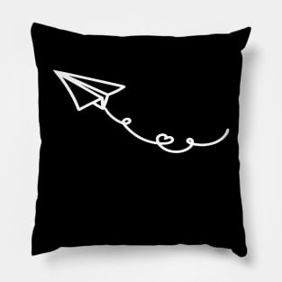 Paper Plane Pillow