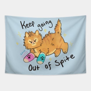 Tater Tot Cat Grrr Tapestry