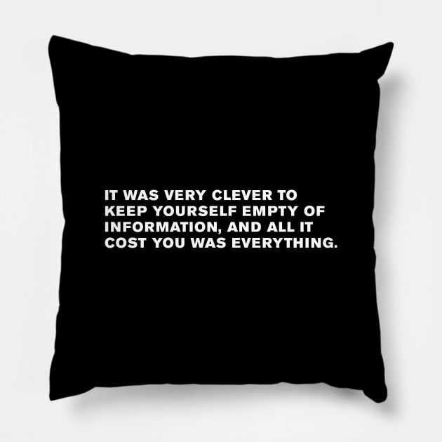 Blade Runner 2049 Quote Pillow by WeirdStuff