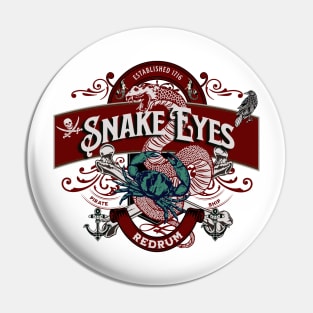 Snake Eyes Pin