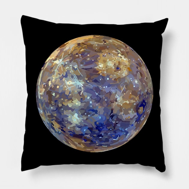 Mercury Pillow by Kristal Stittle