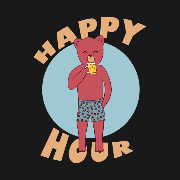 Bear happy hour by cypryanus