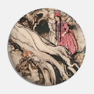 Snow White and Rose Red by Arthur Rackham Pin