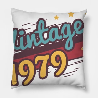 40th Birthday Gift Vintage 1979 T Shirt Classic Men Women Pillow