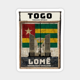 make a journey to Togo Magnet