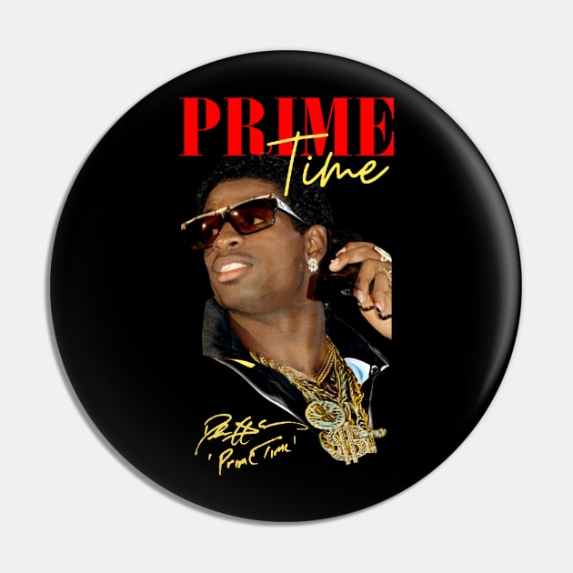 Deion Sanders // Prime Time Pin by gulymaiden