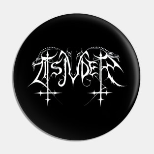 Tsjuder Logo | Black Metal Pin