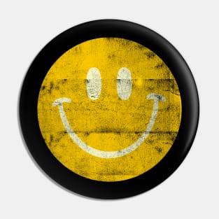 smile face retro Pin