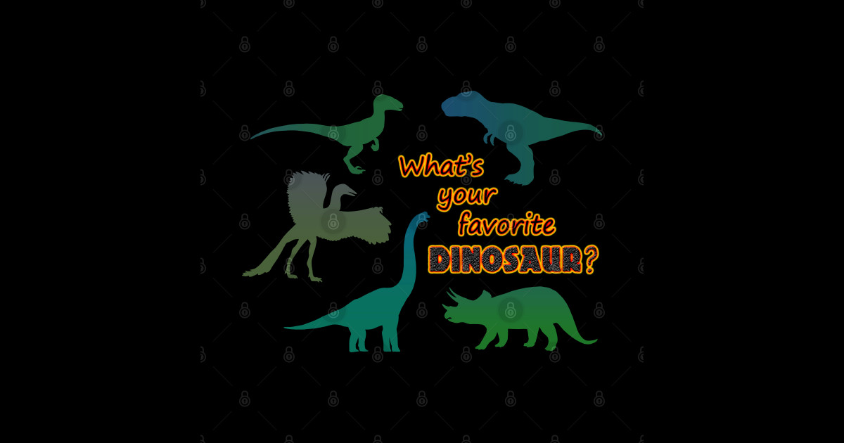 What's your favorite dinosaur? Dinosaur Posters and Art Prints