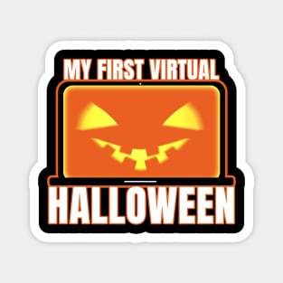 My first virtual halloween Magnet