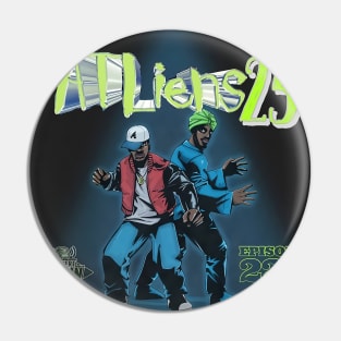 ATLIENS 25TH Pin