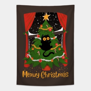 Santa Claws Tapestry