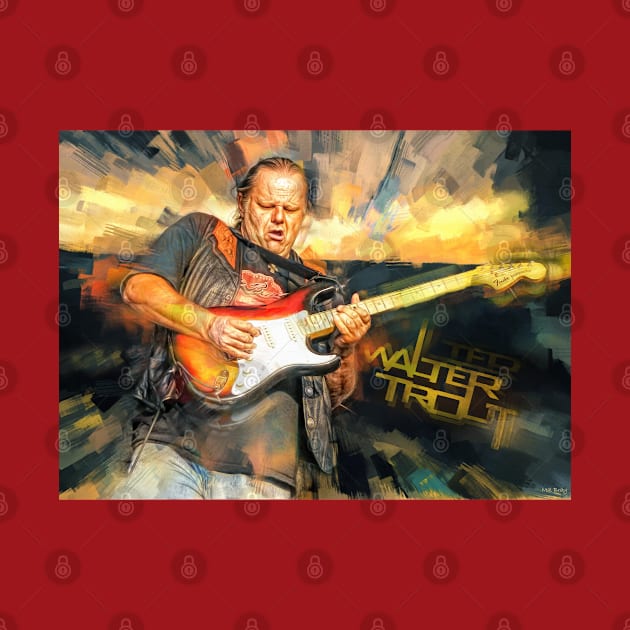 Walter trout by IconsPopArt