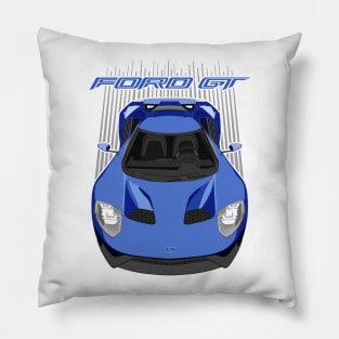 Ford GT-blue Pillow