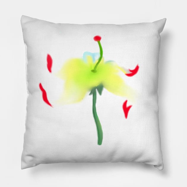 Magic Flower Pillow by YellowStone