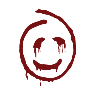 Sinister Smiley, Red John Fictional Serial Killer On The Mentalist TV Crime Drama T-Shirt