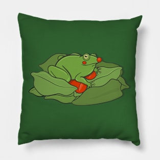 Clown Frog Pillow