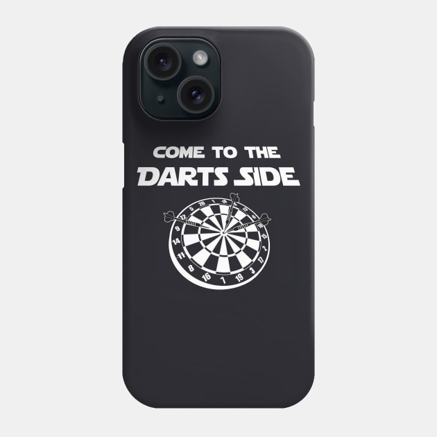 Darts saying Phone Case by Foxxy Merch