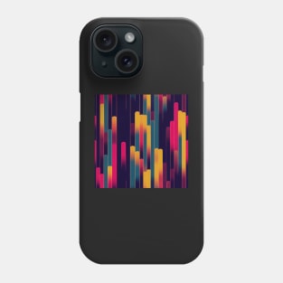 cyber future style pattern art 17 regular grid Phone Case