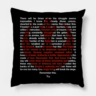 Karis Nemik Manifesto Pillow