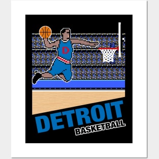 Detroit Pistons Basketball Team Retro Logo Vintage Recycled Michigan  License Plate Art T-Shirt by Design Turnpike - Fine Art America