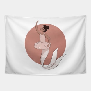 Ballerina Mermaid Tapestry