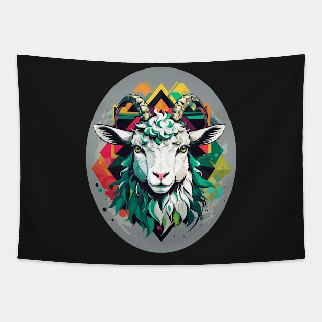 G.O.A.T aka Goat - Best of the animal clan Tapestry by Occultix