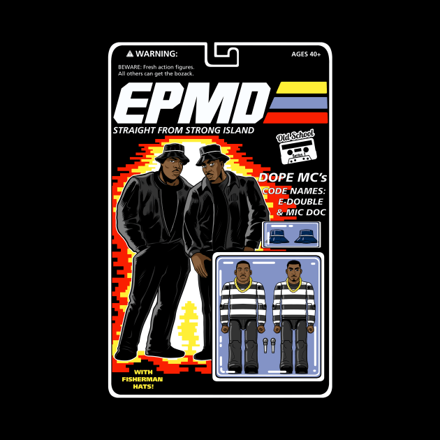 EPMD Action Figures by BlackActionTeesOnDemand