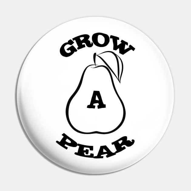 Grow A Pear Pin by b34poison