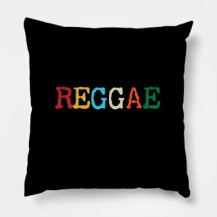 Reggae Colors Of The Caribbean Pillow