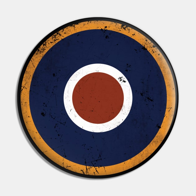 Royal Air Force roundel late war Pin by Beltschazar