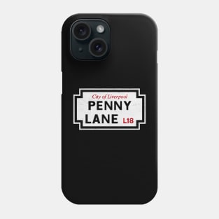 Vintage Penny Lane Street Sign Phone Case