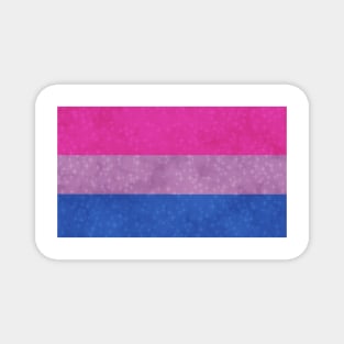 Shimmer Bisexual Pride Flag Magnet
