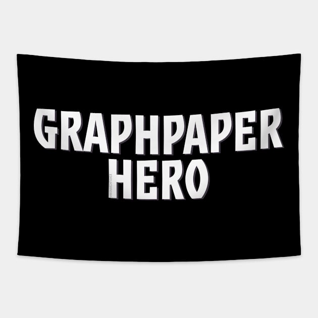 Graphpaper Hero Tapestry by MonarchFisher