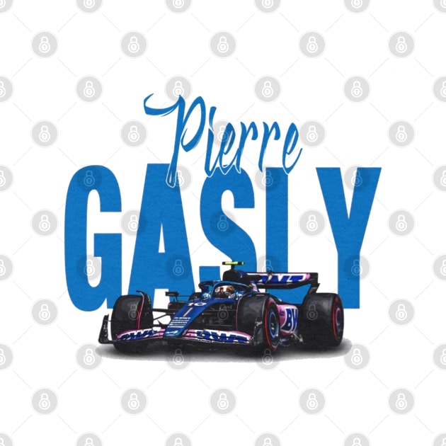 Pierre Gasly Racing Car by lavonneroberson