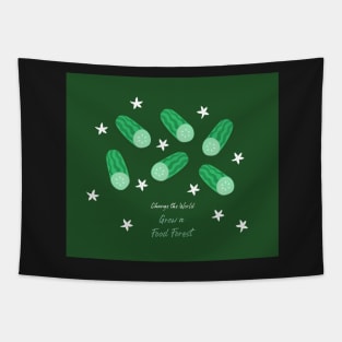 Cucumber Food Forest Tapestry