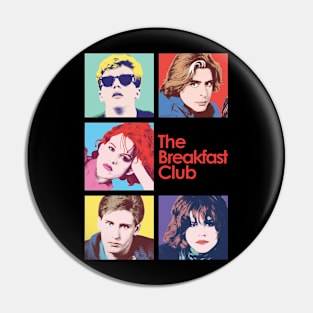 The Breakfast Club Movie 80s Retro Pin