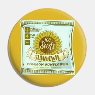 Sunflower seeds Pin