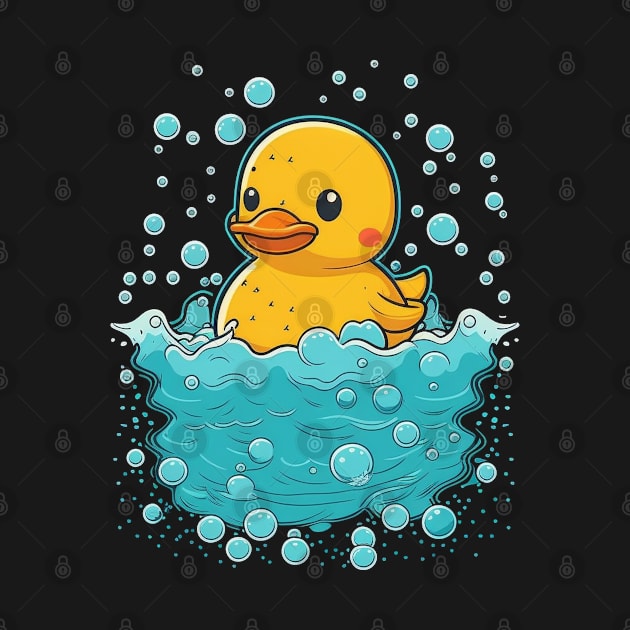 Rubber Duck And Duckling Men Women Kids by Linco