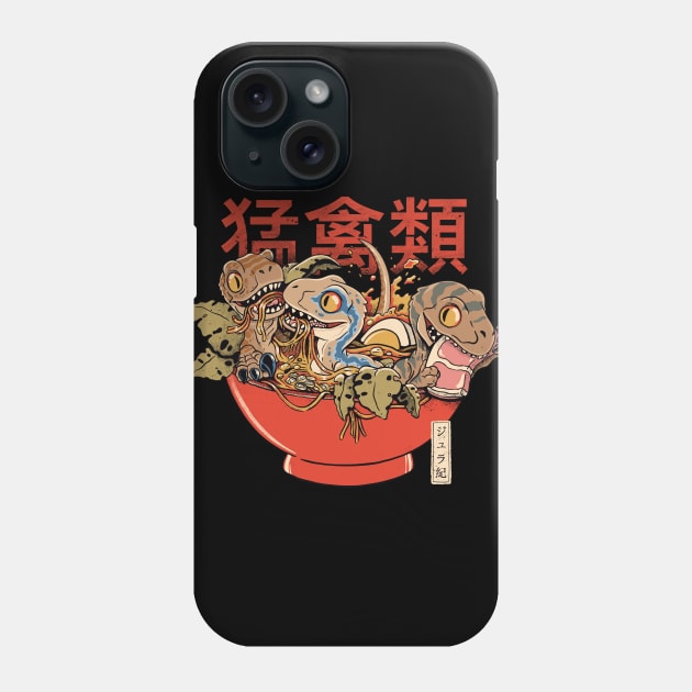 Ramen Raptors Phone Case by ppmid