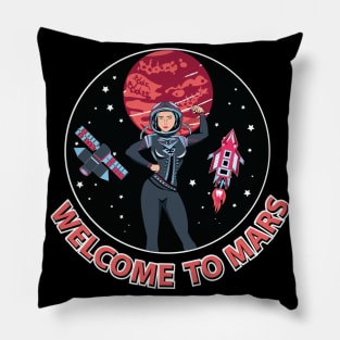 Welcome to mars Pillow