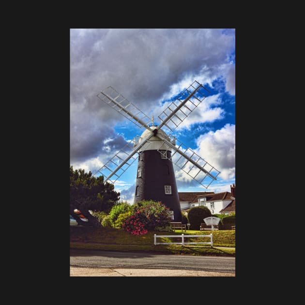 Stow Windmill Paston by avrilharris