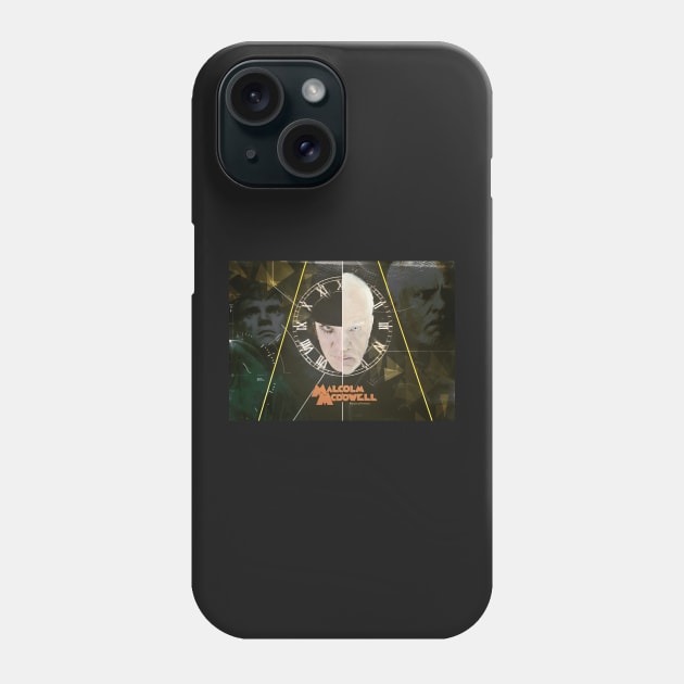 Malcolm McDowell Phone Case by MaxencePierrard