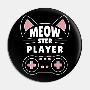 MEOW-ster player Pin