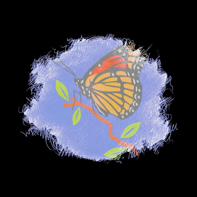 Monarch Butterfly by evisionarts