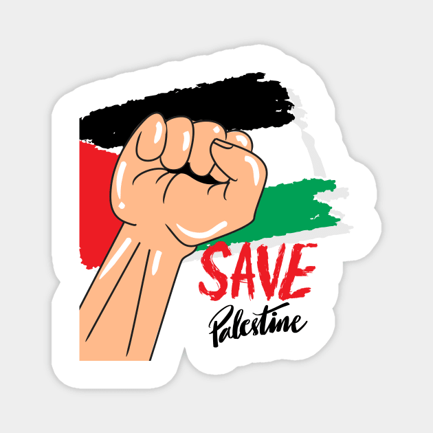 Save Palestine Magnet by Handini _Atmodiwiryo