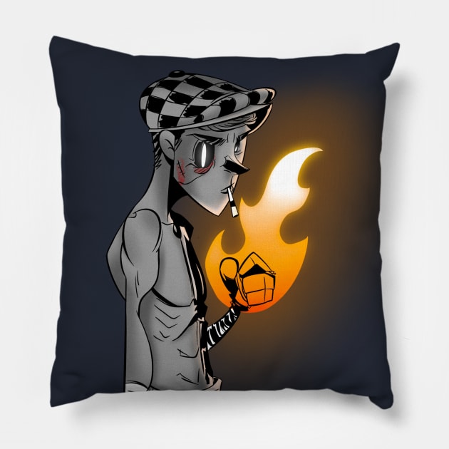 "Fight or Flight" Pillow by Art N' Soul