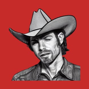 Illustration cowboy man T-Shirt