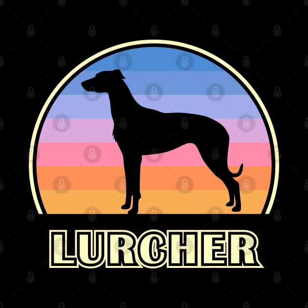 Lurcher Vintage Sunset Dog by millersye